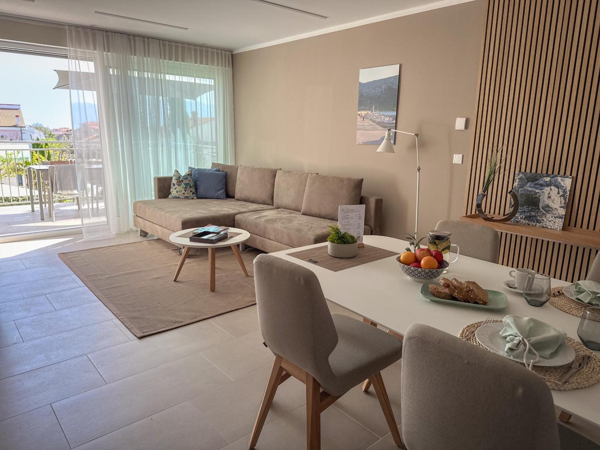 Apartment Baska - Main Building Bagian luar foto